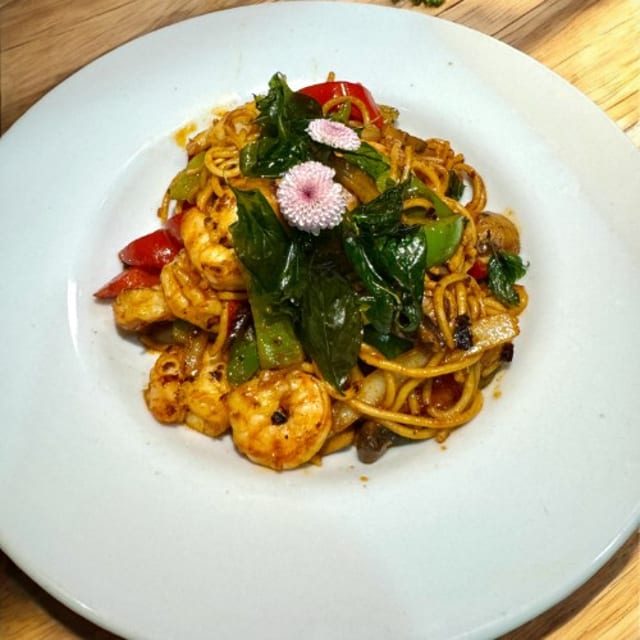 Spaghetti Kee Mao.