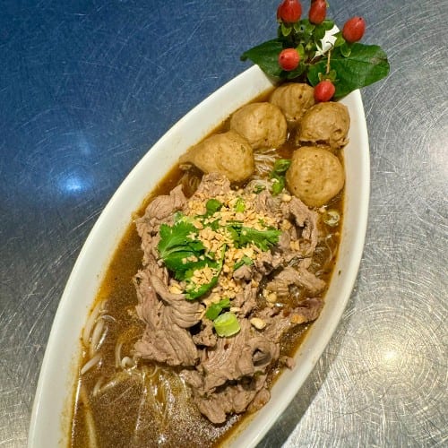 Boat Noodles Soup.