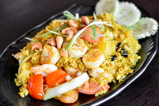 Pineapple Fried Rice.