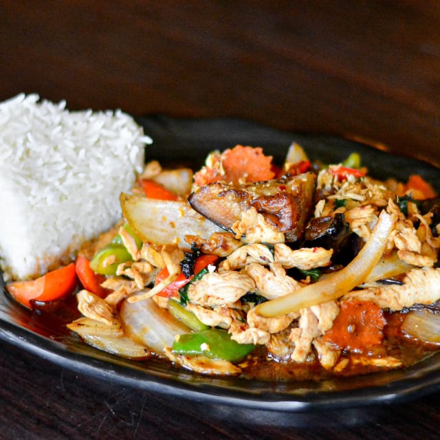 Spicy Eggplant.